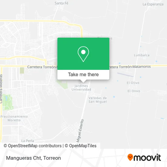 Mangueras Cht map