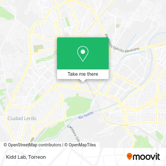 Kidd Lab map