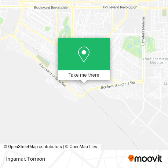 Ingamar map