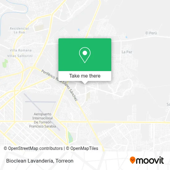 Bioclean Lavandería map