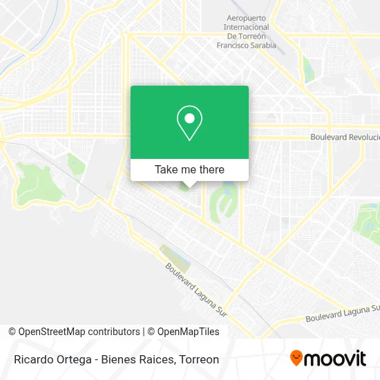 Ricardo Ortega - Bienes Raices map