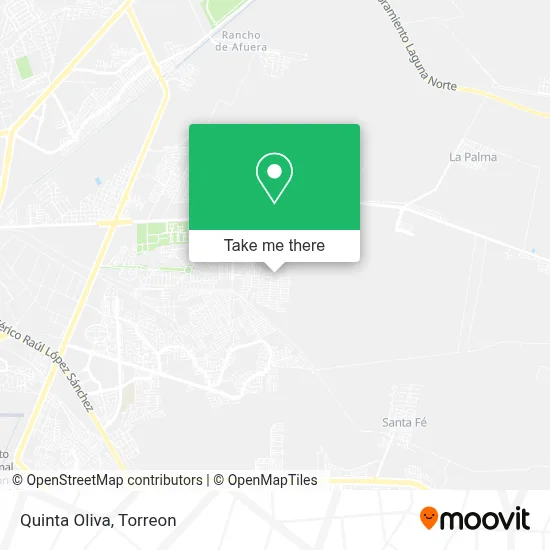 Quinta Oliva map