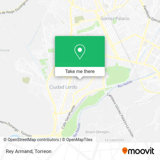 Rey Armand map