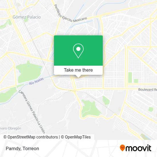 Pamdy map