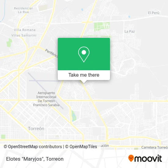 Elotes "Maryjos" map