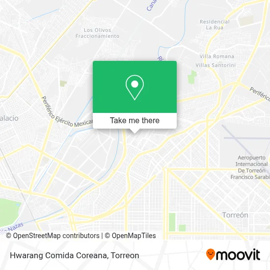 Hwarang Comida Coreana map