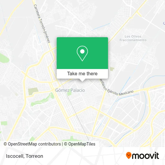 Iscocell map