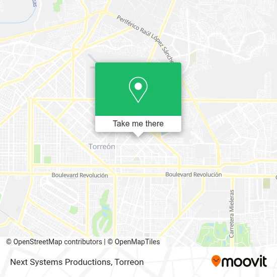 Next Systems Productions map