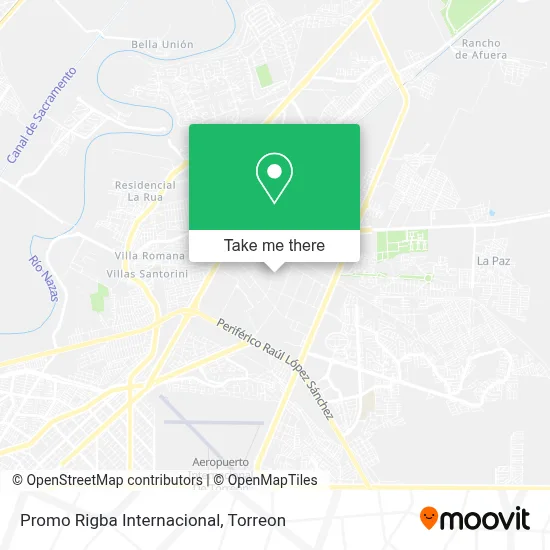 Promo Rigba Internacional map