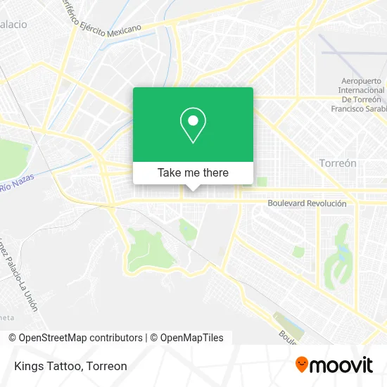 Kings Tattoo map
