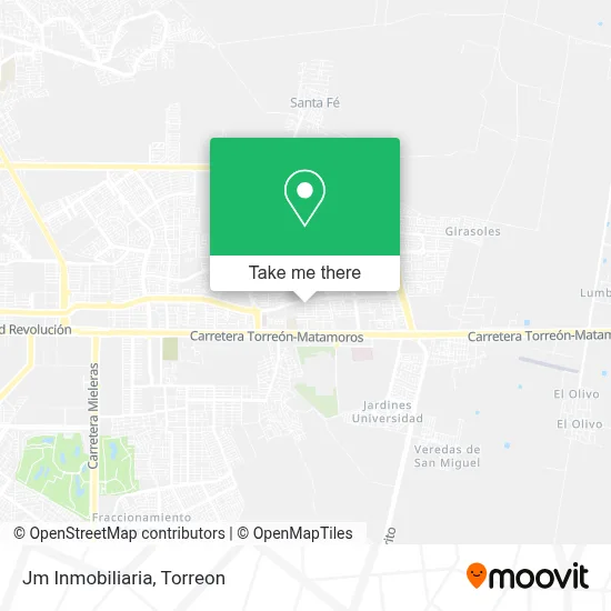 Jm Inmobiliaria map