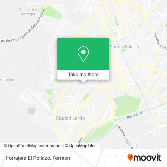 Forrajera El Pollazo map