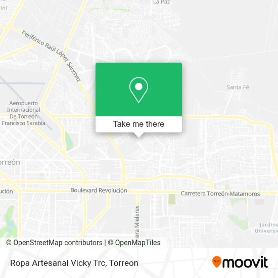 Ropa Artesanal Vicky Trc map