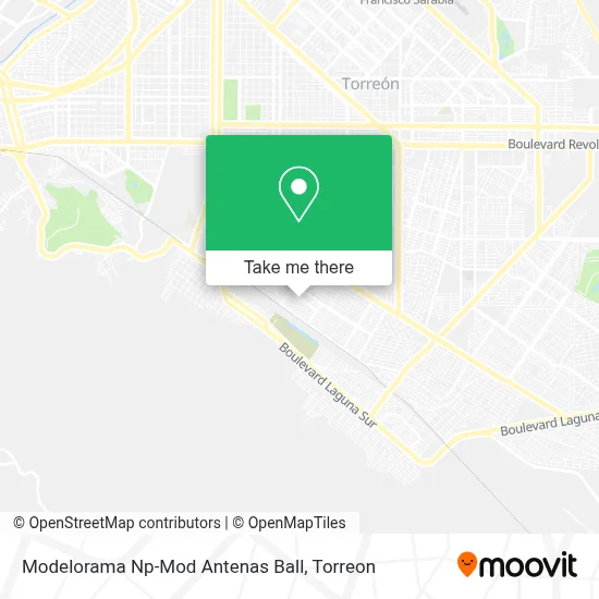 Modelorama Np-Mod Antenas Ball map
