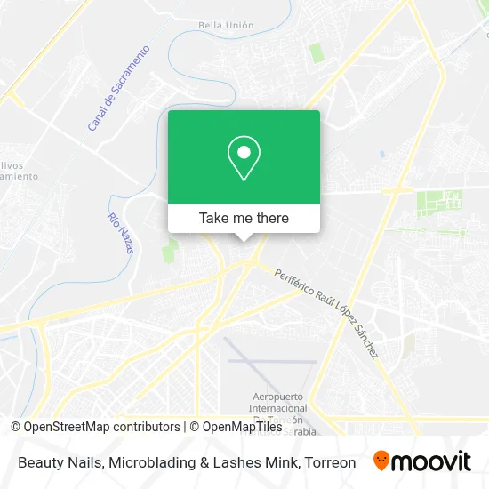 Beauty Nails, Microblading & Lashes Mink map
