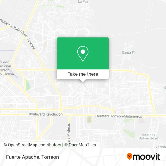 Fuerte Apache map