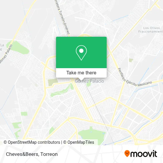 Cheves&Beers map