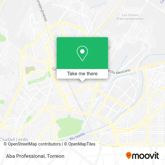 Aba Professional map
