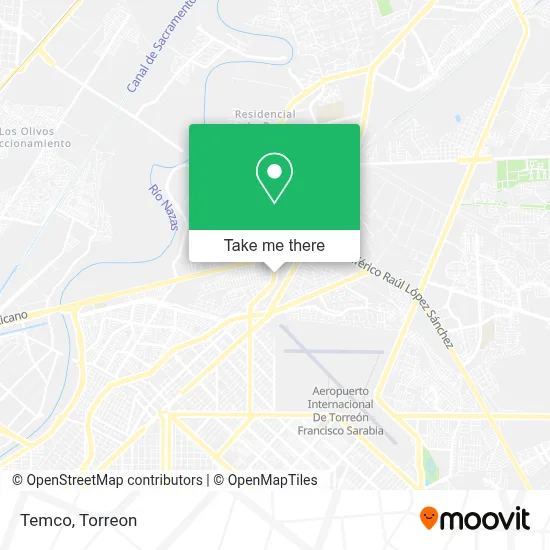 Temco map