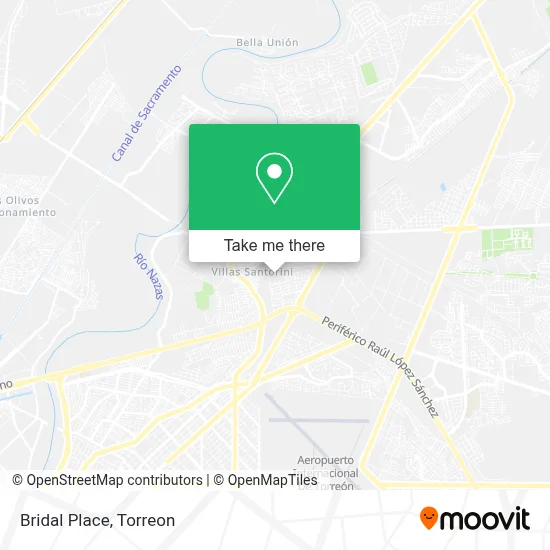 Bridal Place map