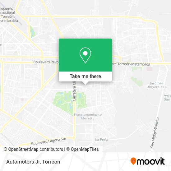 Automotors Jr map