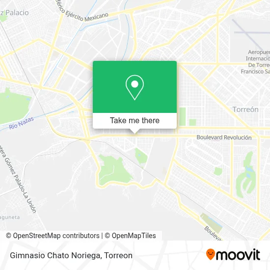 Gimnasio Chato Noriega map