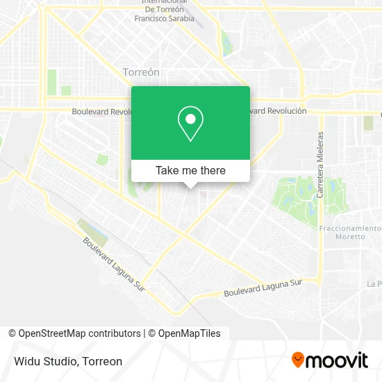 Widu Studio map