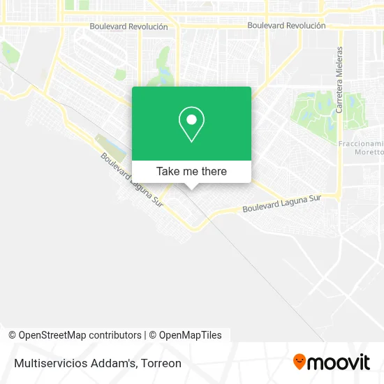 Multiservicios Addam's map