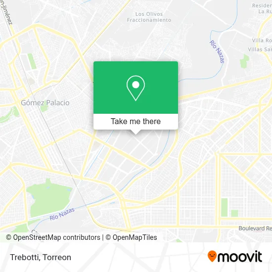 Trebotti map