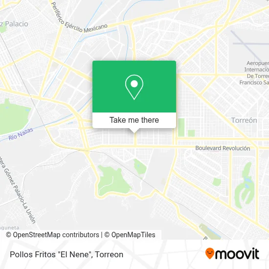 Pollos Fritos "El Nene" map