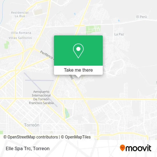 Elle Spa Trc map
