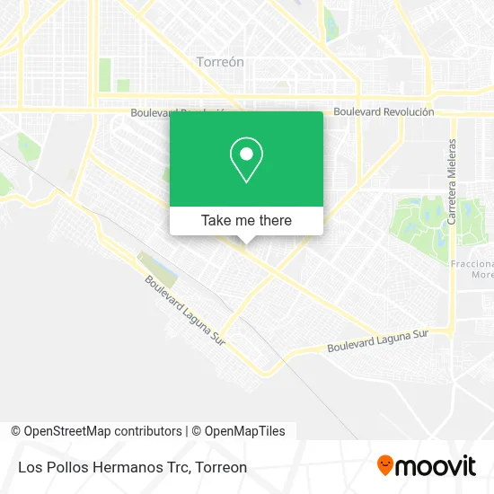 Los Pollos Hermanos Trc map