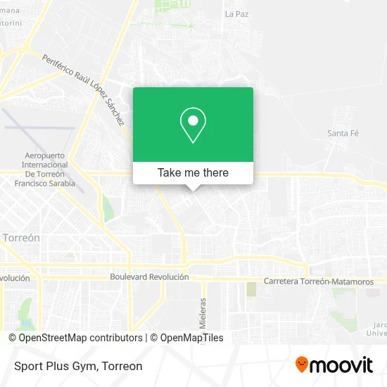 Sport Plus Gym map