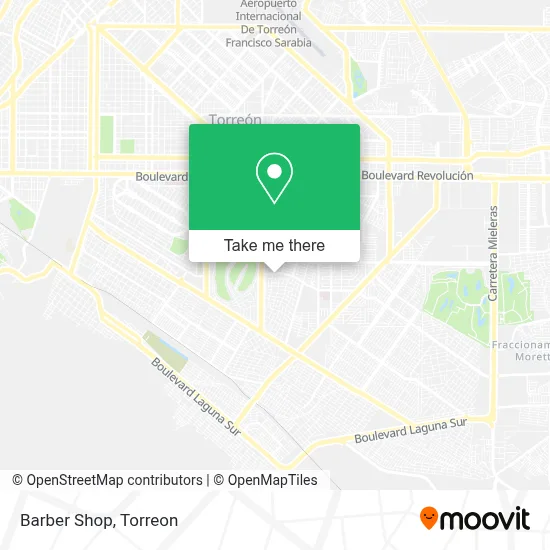 Barber Shop map