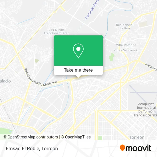 Emsad El Roble map
