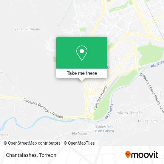 Chantalashes map