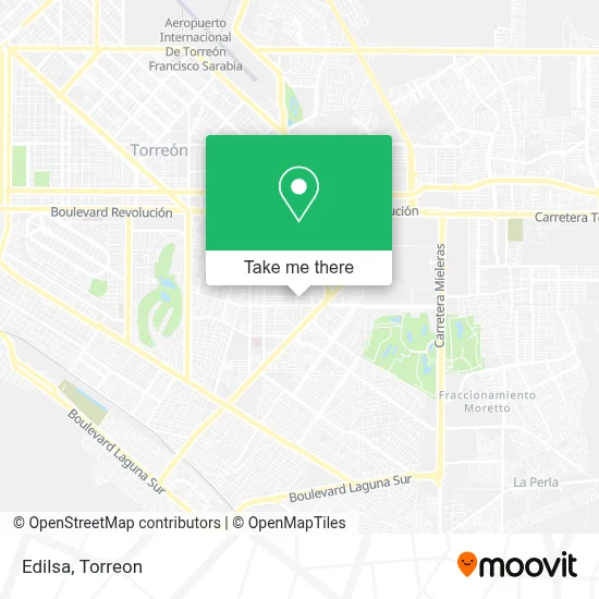 Edilsa map