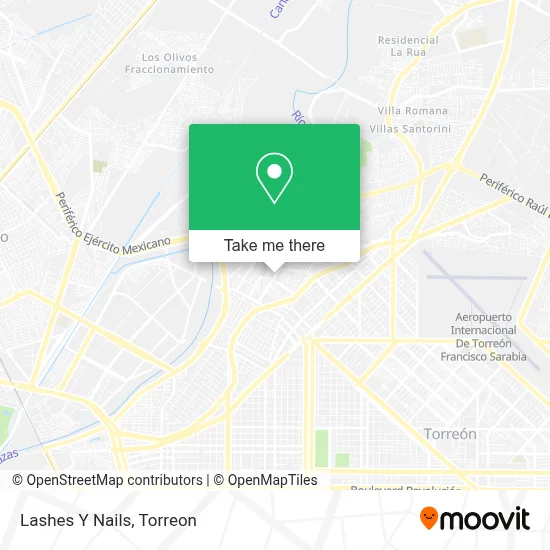 Lashes Y Nails map