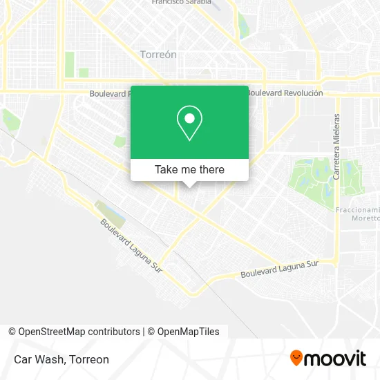 Lavado De Autos map