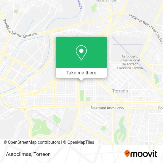 Autoclimas map