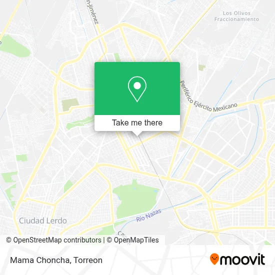 Mama Choncha map