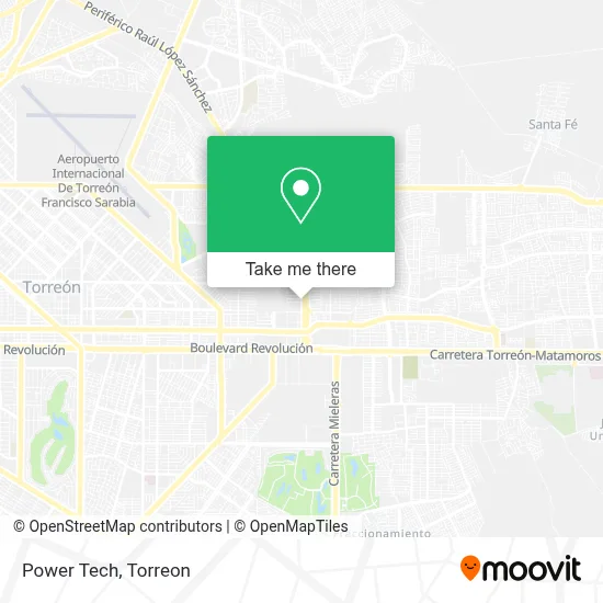 Power Tech map