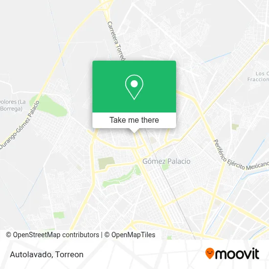 Autolavado map
