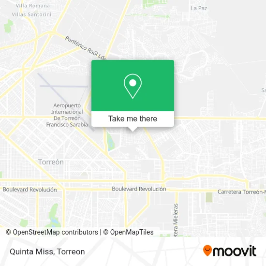 Quinta Miss map