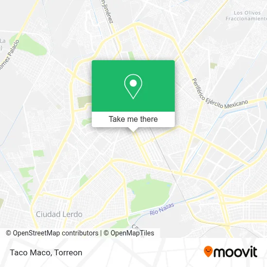 Taco Maco map