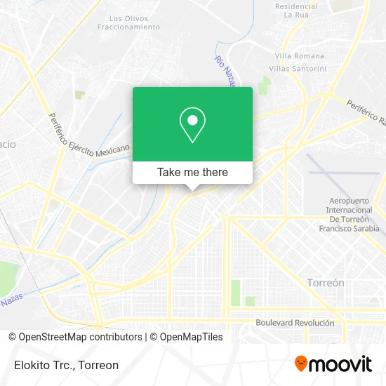 Elokito Trc. map