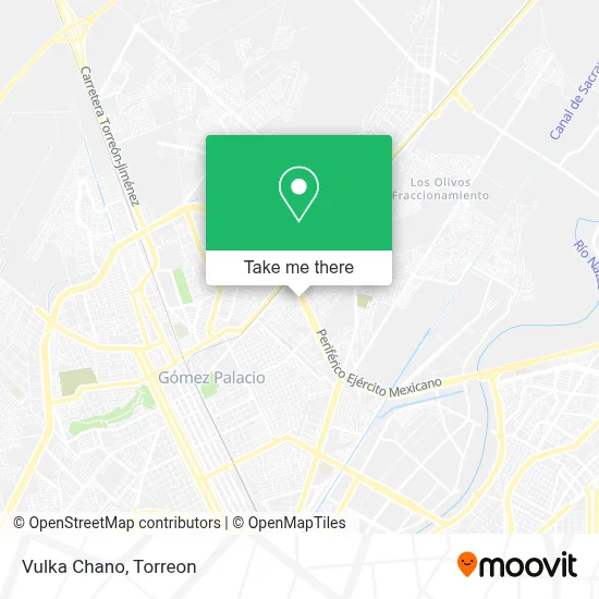 Vulka Chano map