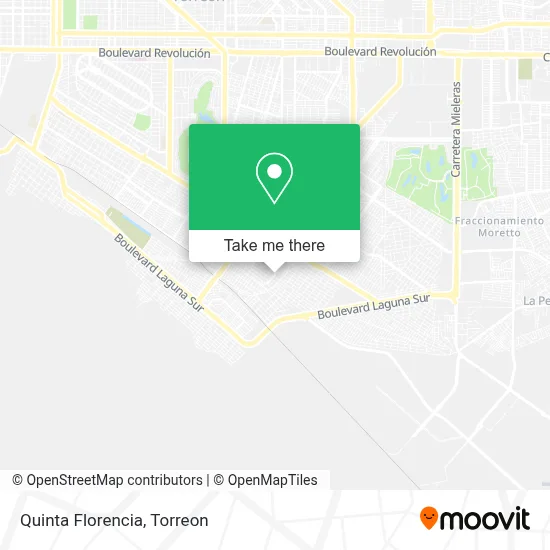 Quinta Florencia map