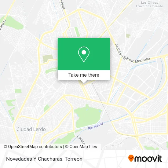 Novedades Y Chacharas map