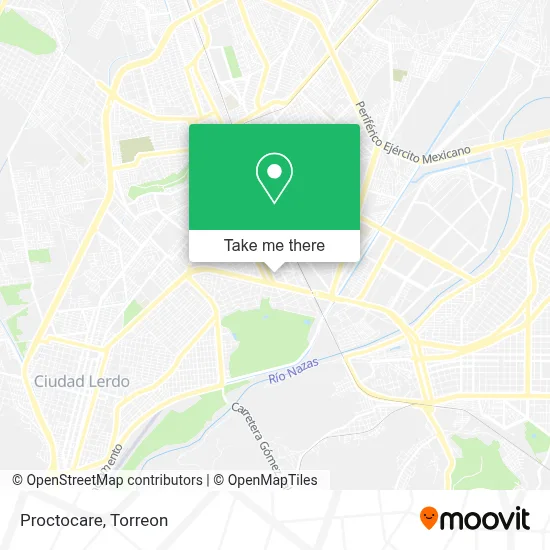Proctocare map